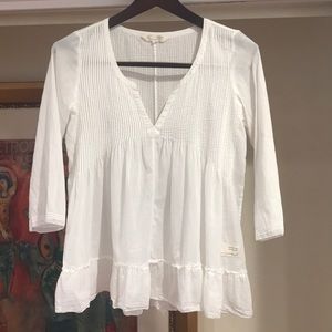 odd molly | White Peasant Top